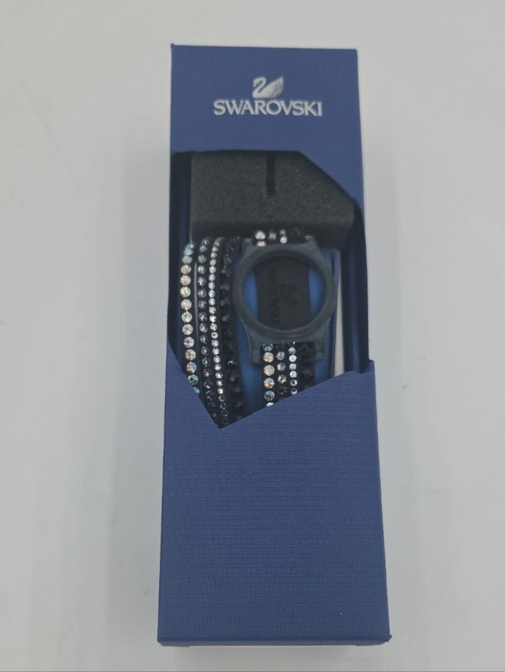 Swarovski Bracelet (Black 5225819) for Activity Tracking Jewelry 36CM